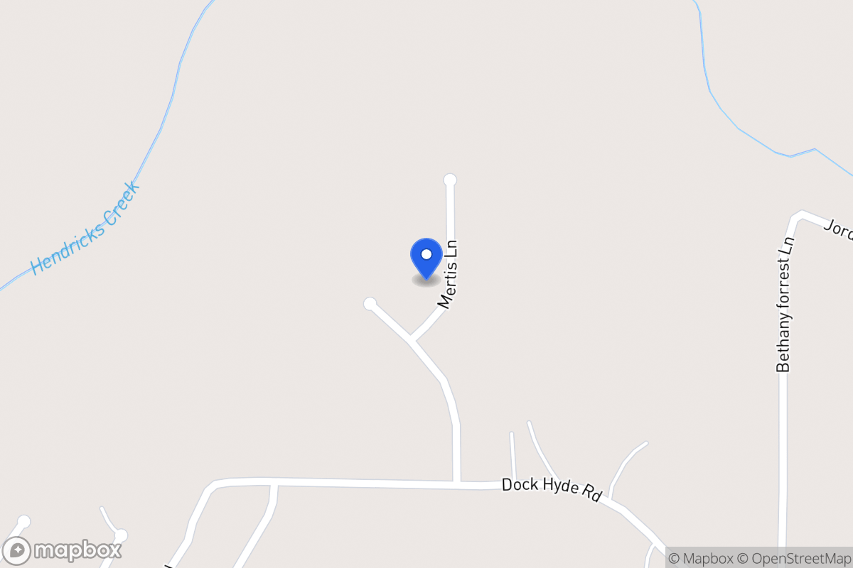 Map of 214 Mertis Ln