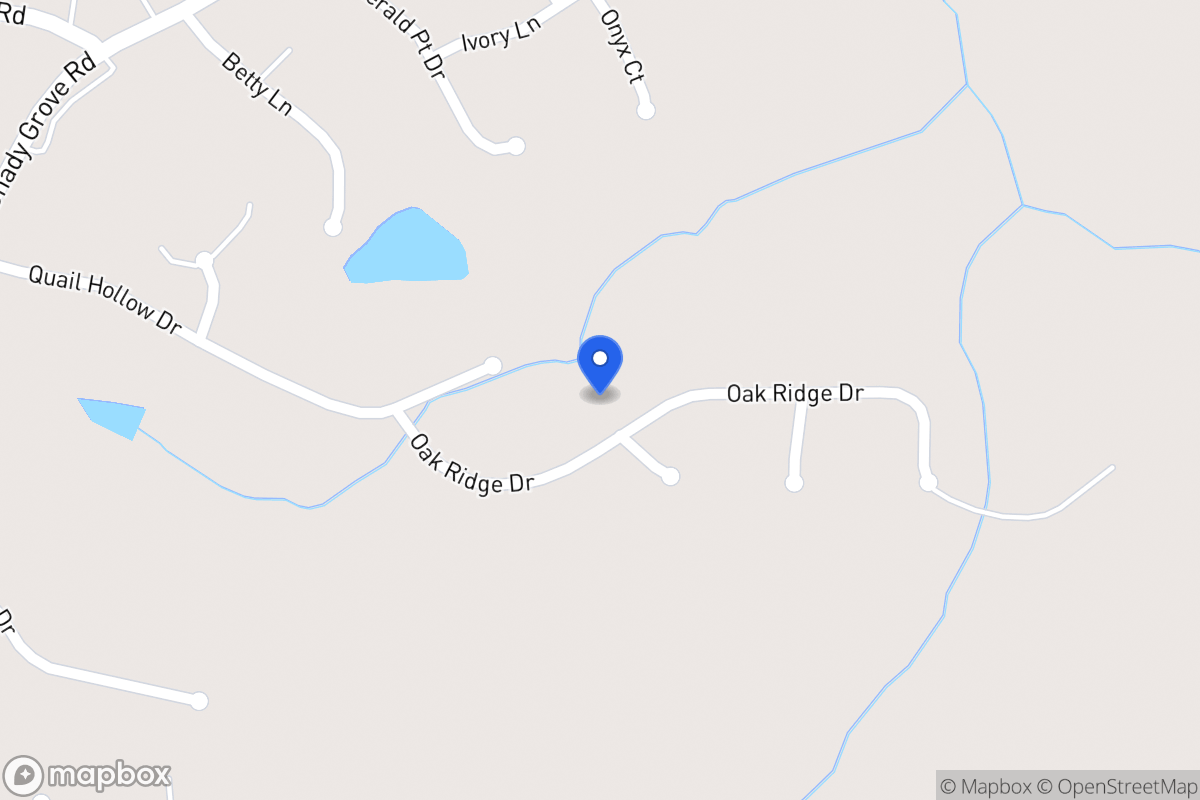 Map of 68 Oak Ridge Dr