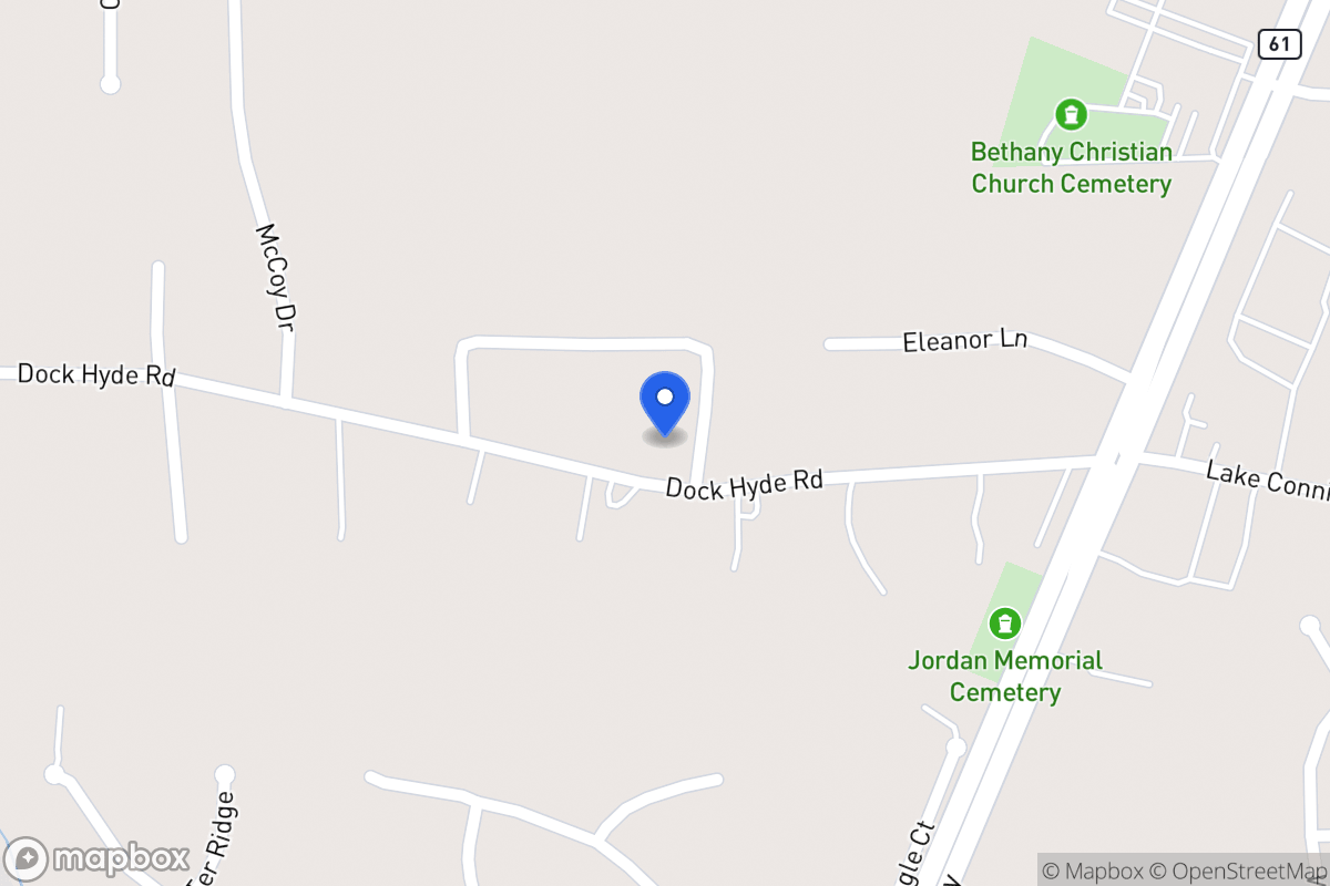 Map of 10 White Oak Dr
