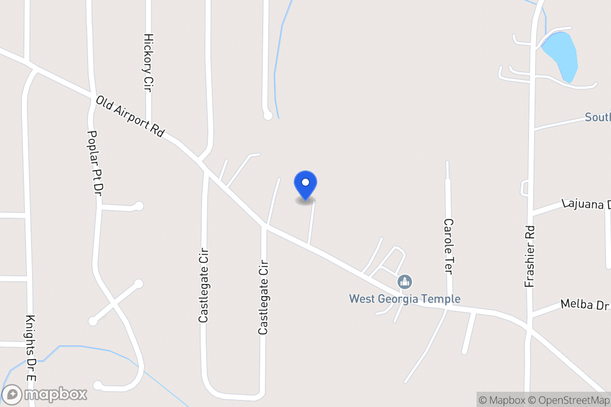Map of 454 Old Airport Rd
