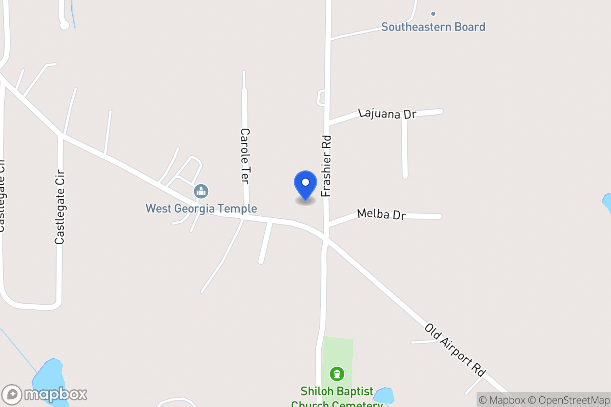 Map of 590 Old Airport Rd