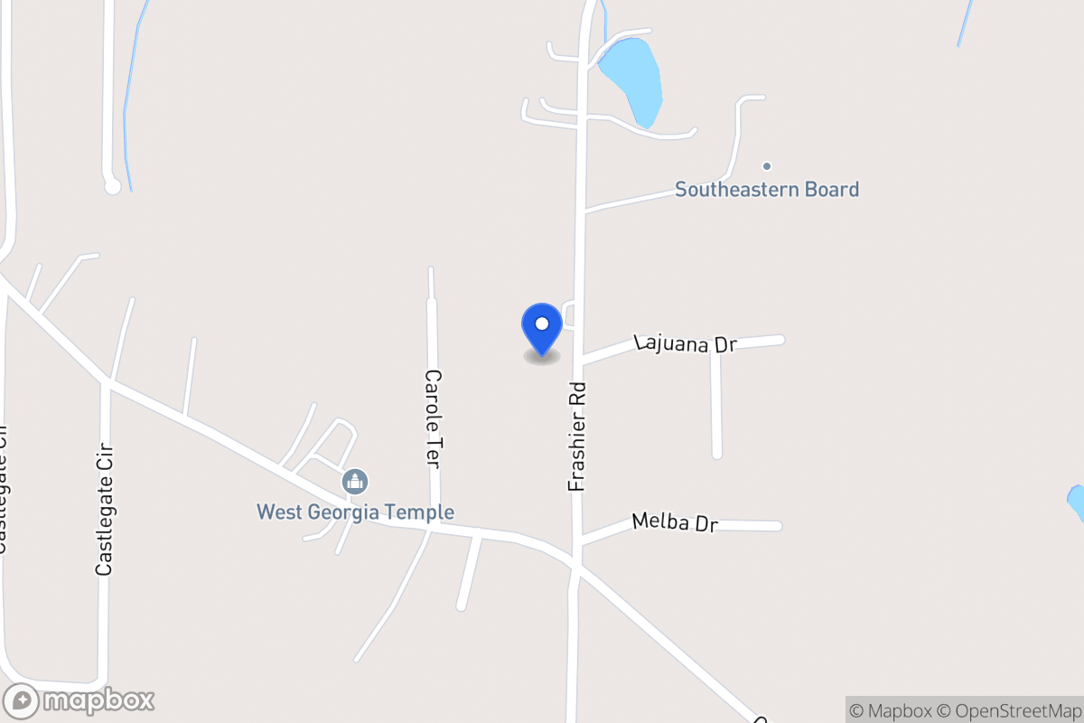 Map of 502 Frashier Rd