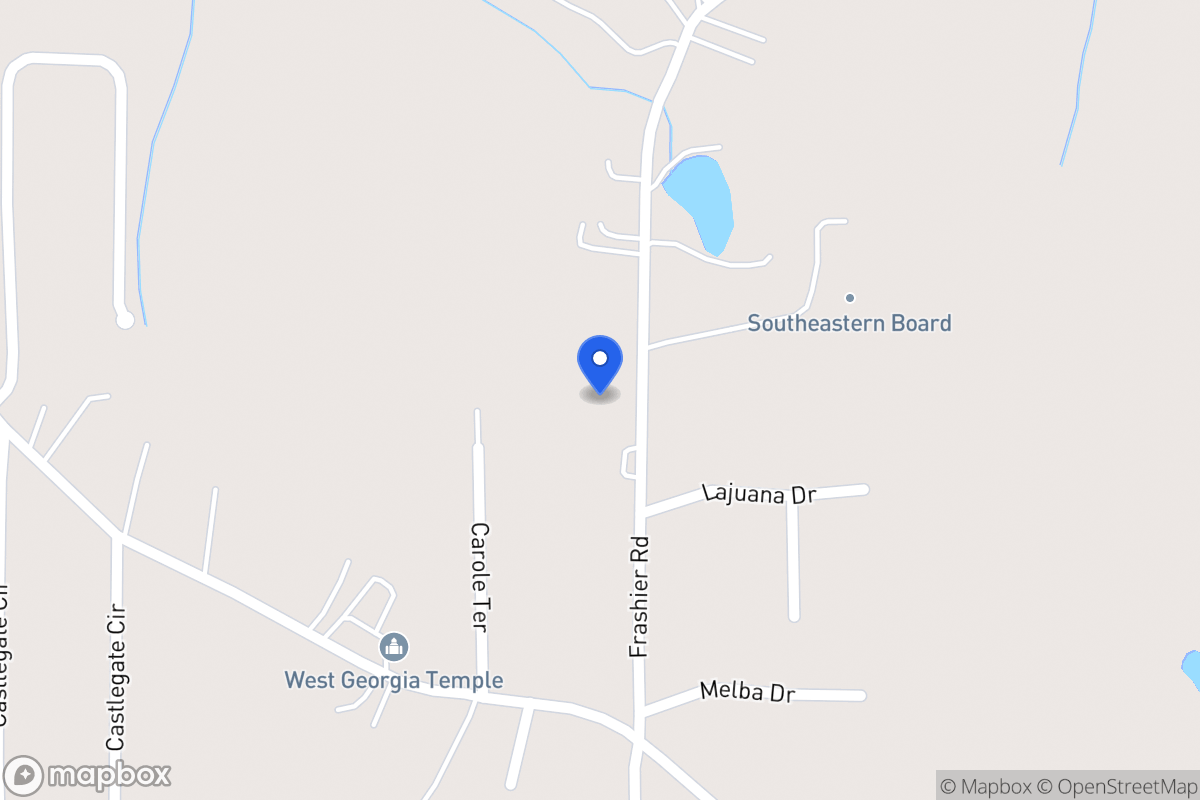 Map of 528 Frashier Rd