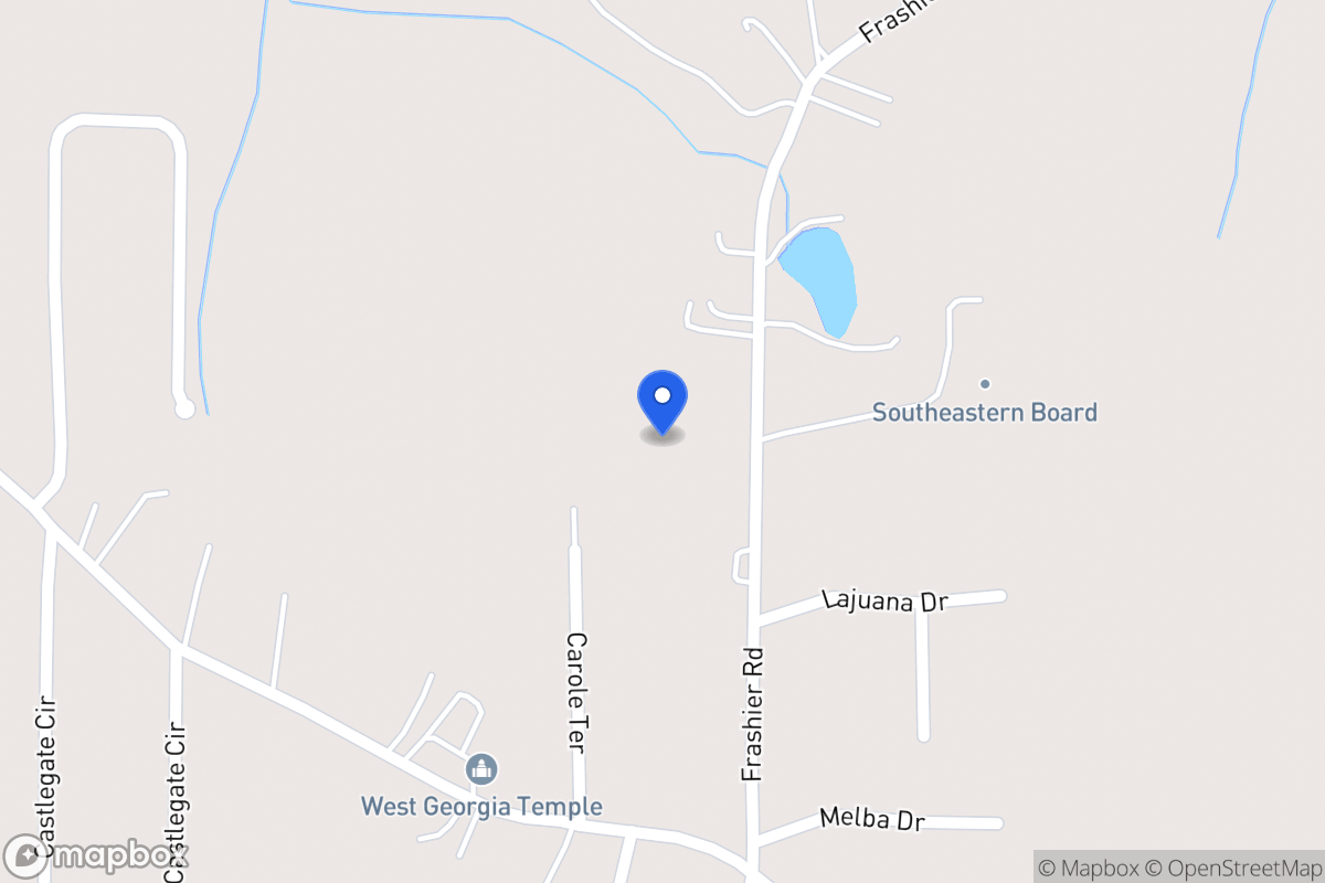 Map of 544 Frashier Rd