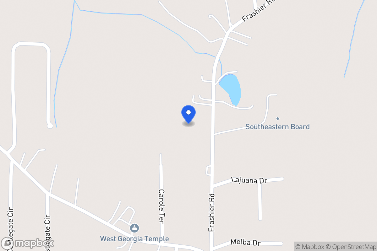 Map of 554 Frashier Rd