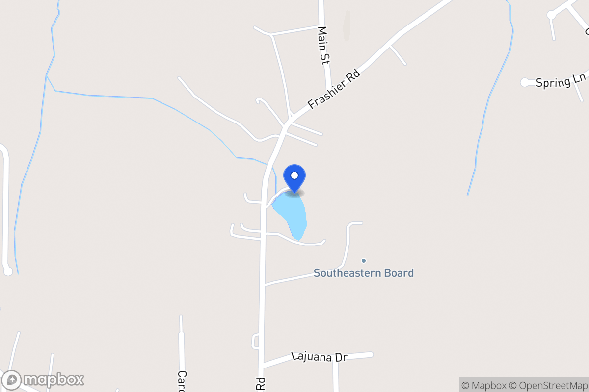 Map of 599 Frashier Rd