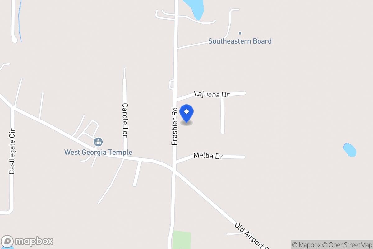 Map of 475 Frashier Rd