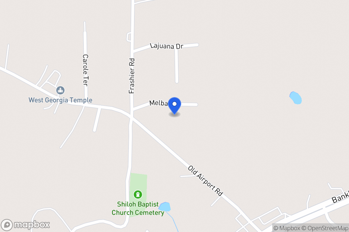 Map of 45 Melba Dr