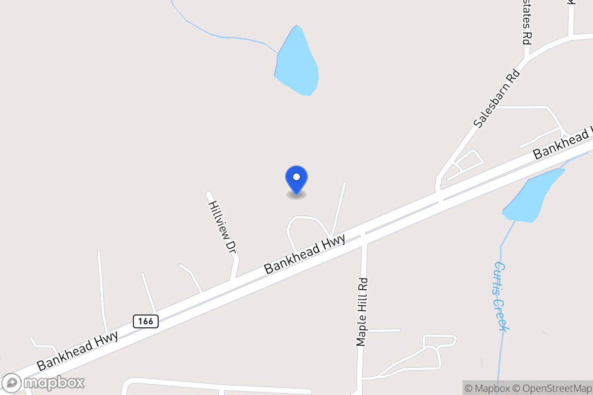 Map of Bankhead Hwy