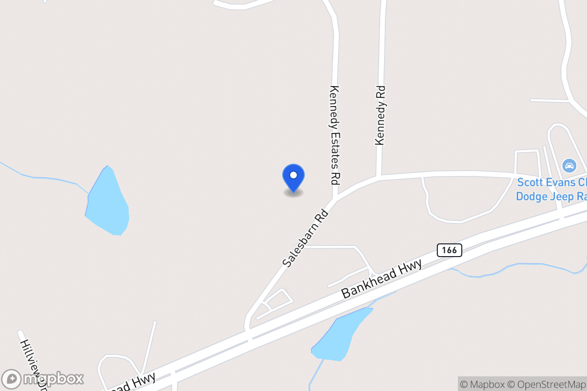 Map of Sales Barn Rd