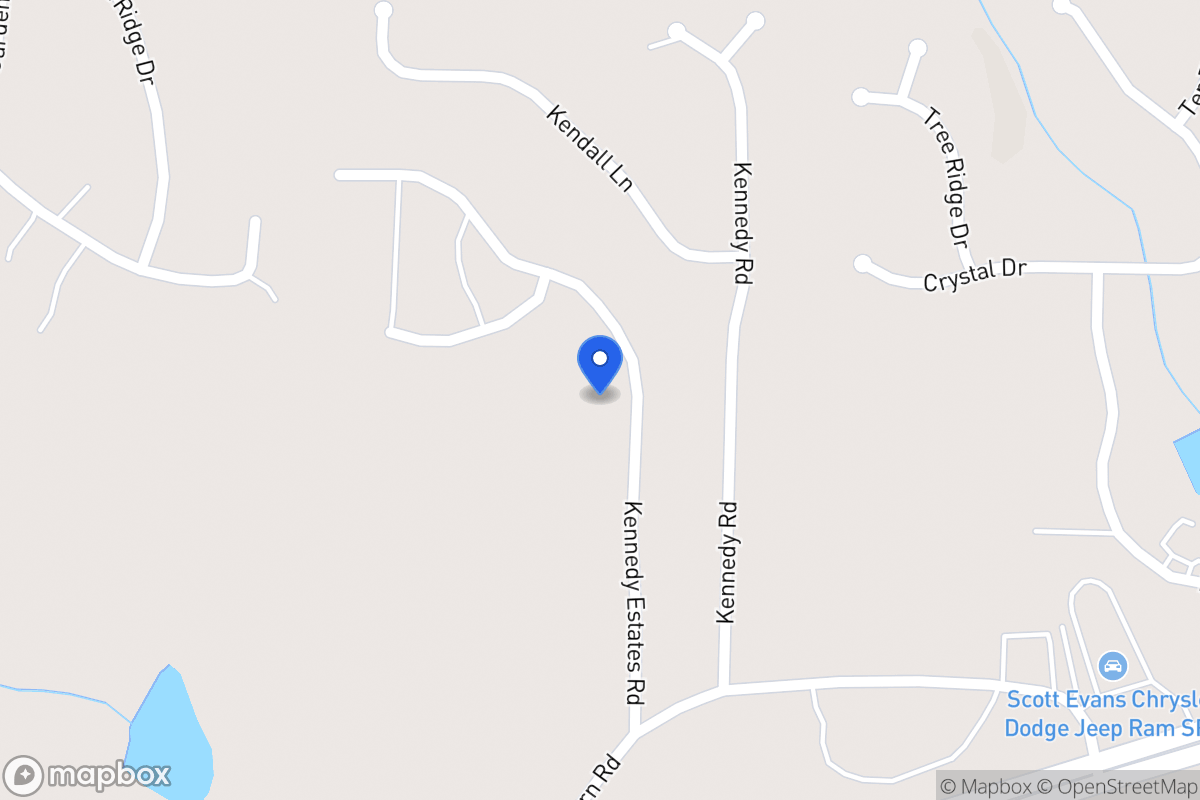 Map of 112 Kennedy Estates Rd