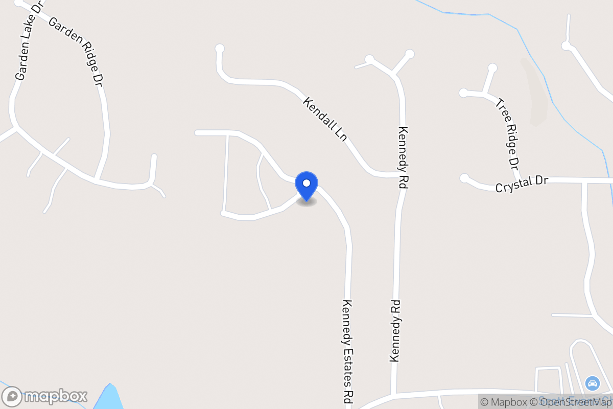 Map of 136 Kennedy Estates Rd