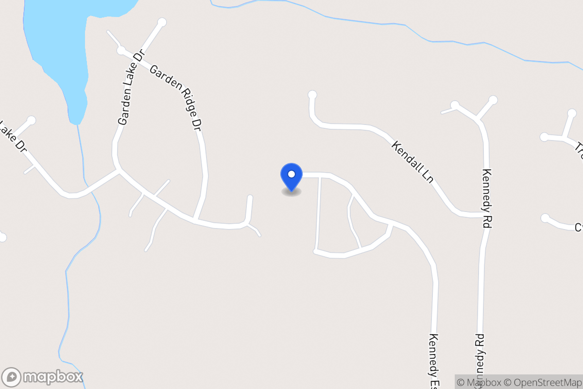 Map of 240 Kennedy Estates Rd