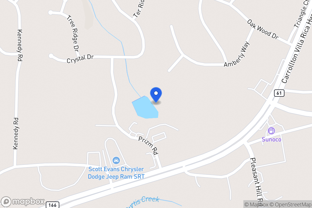 Map of 2334 E 166 Hwy