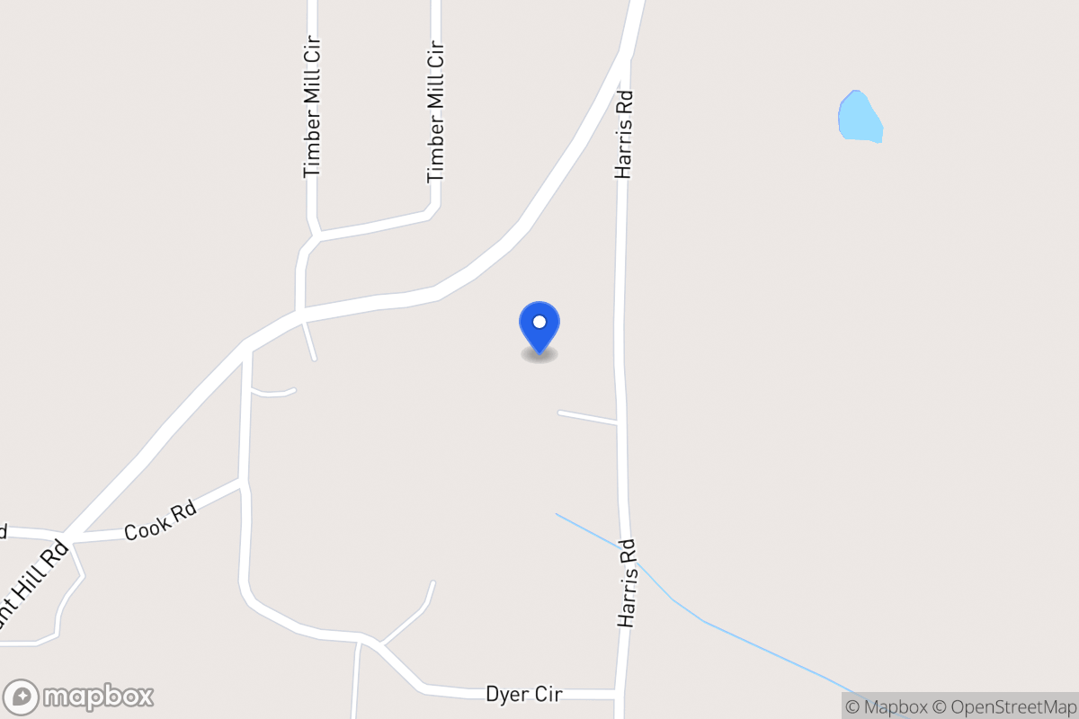 Map of Harris Rd