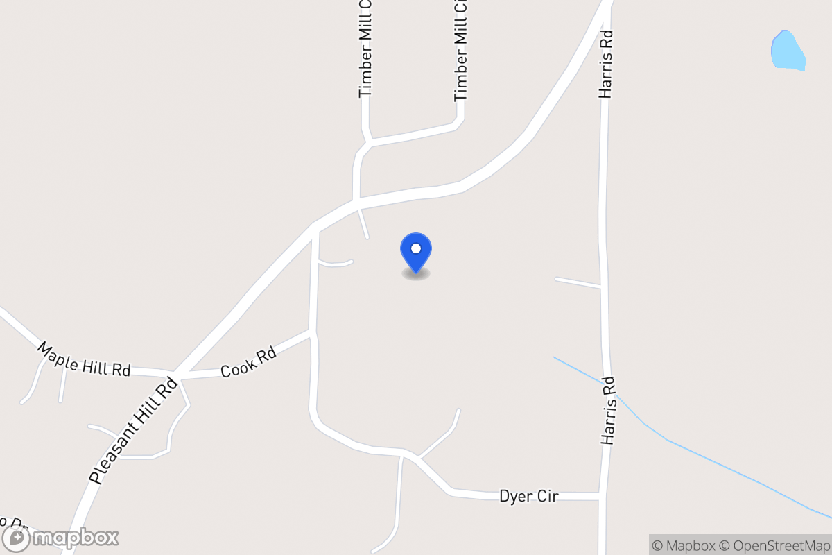 Map of 2105 Pleasant Hill Rd