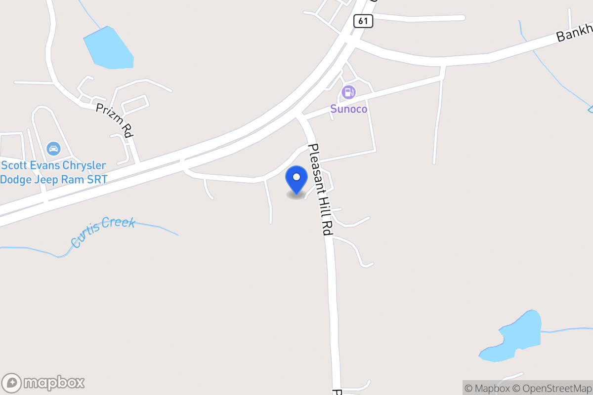 Map of 2492 Pleasant Hill Rd