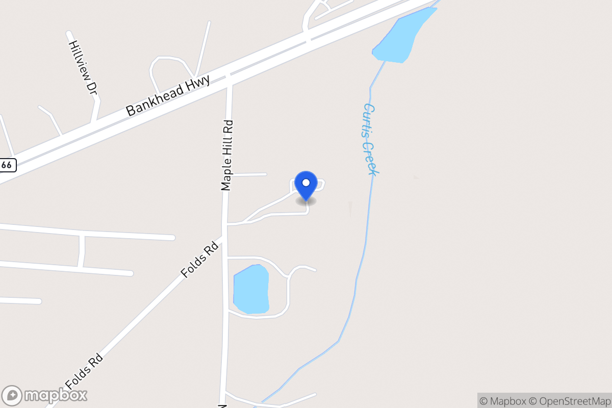 Map of 74 Maple Hill Rd