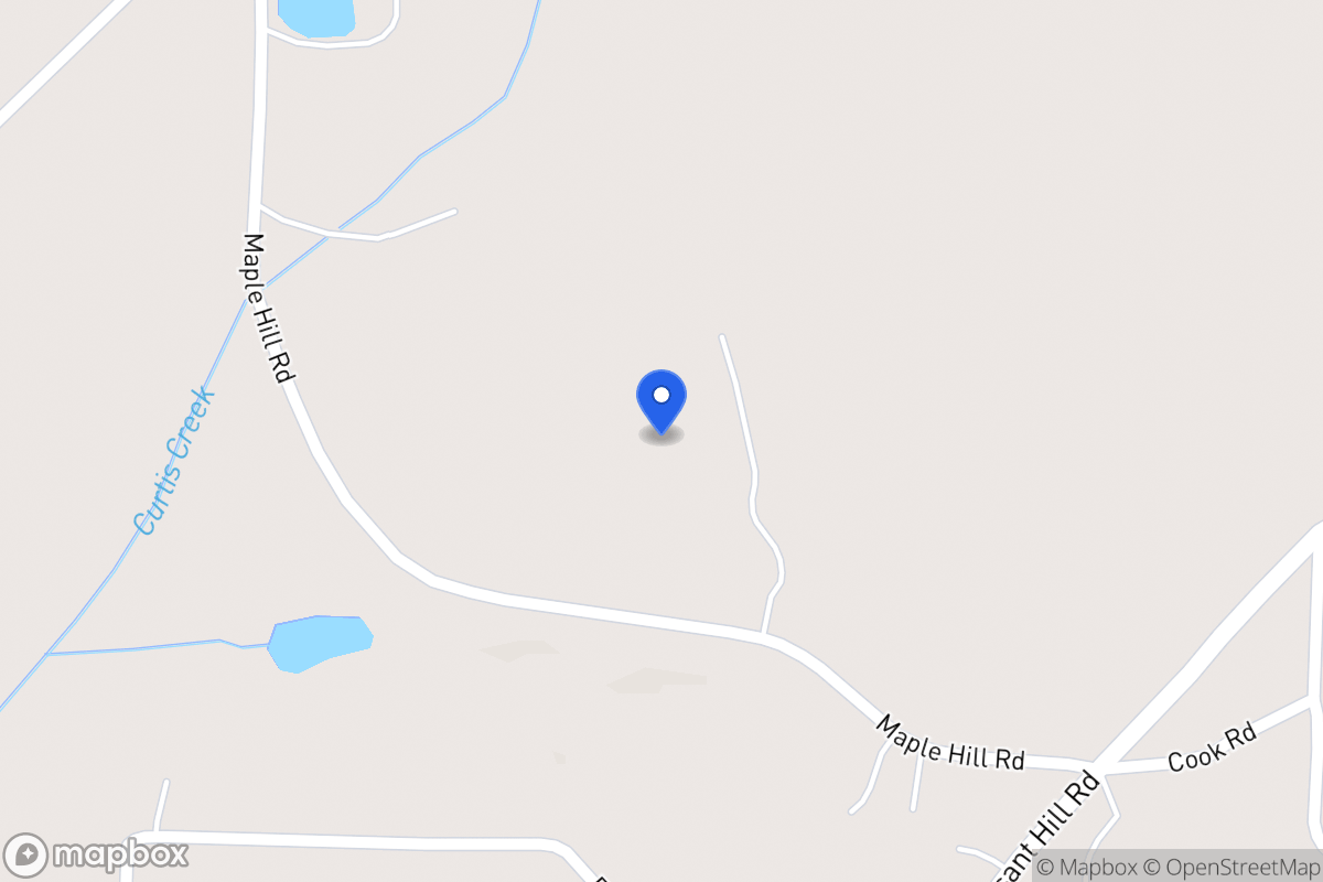 Map of 395 Maple Hill Rd