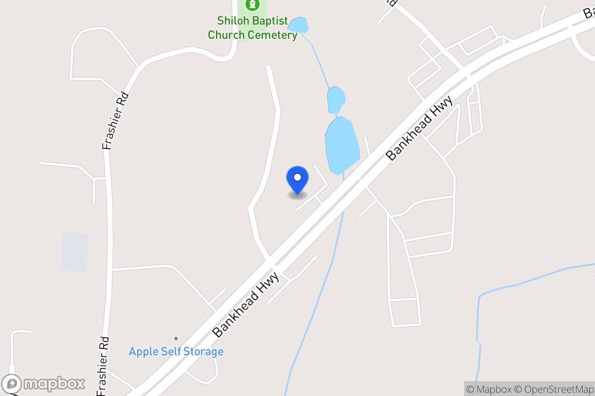 Map of 1538 Bankhead Hwy