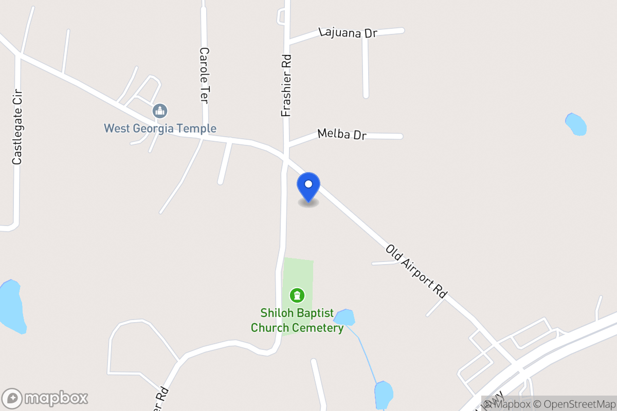 Map of 641 Old Airport Rd
