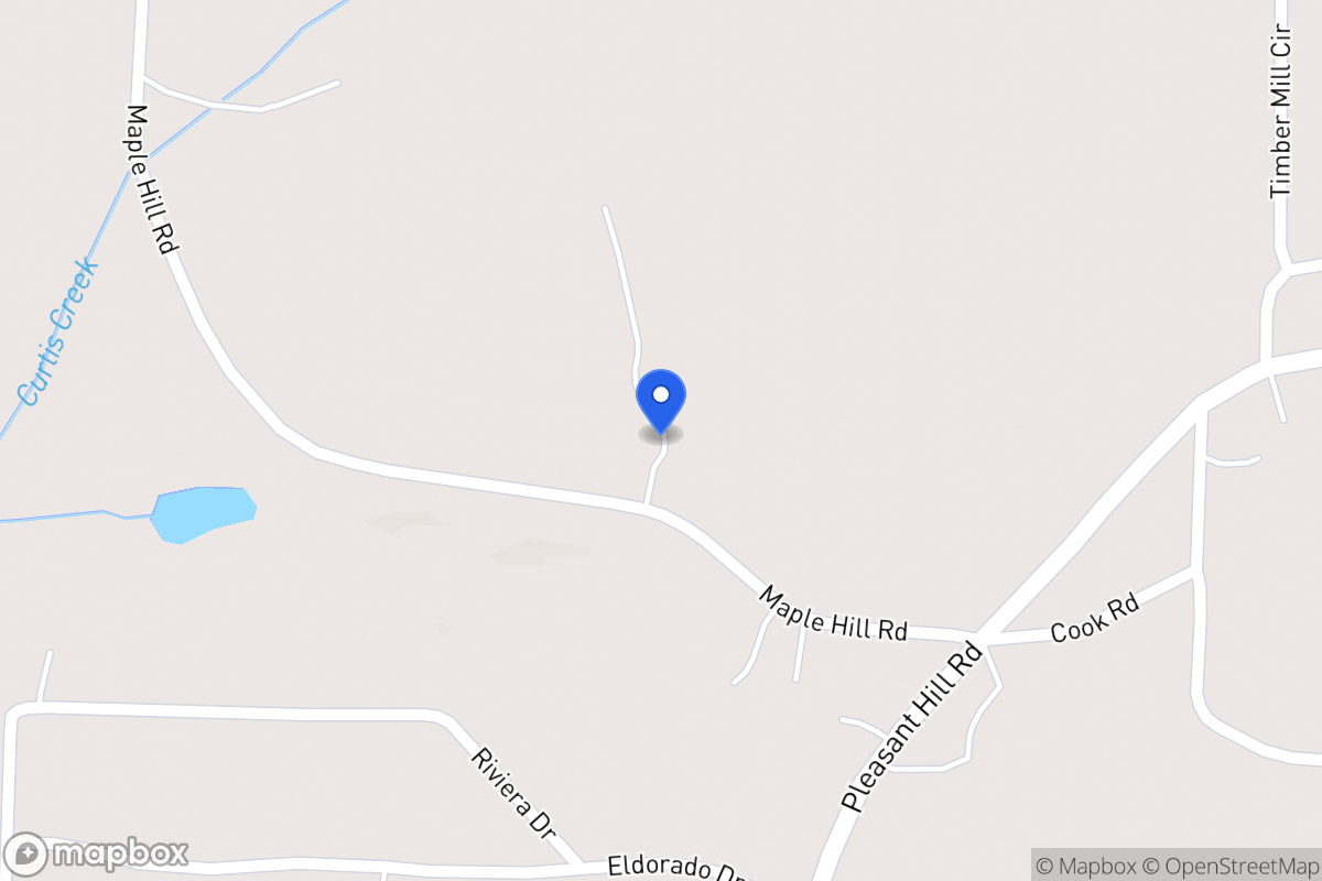 Map of 422 Maple Hill Rd