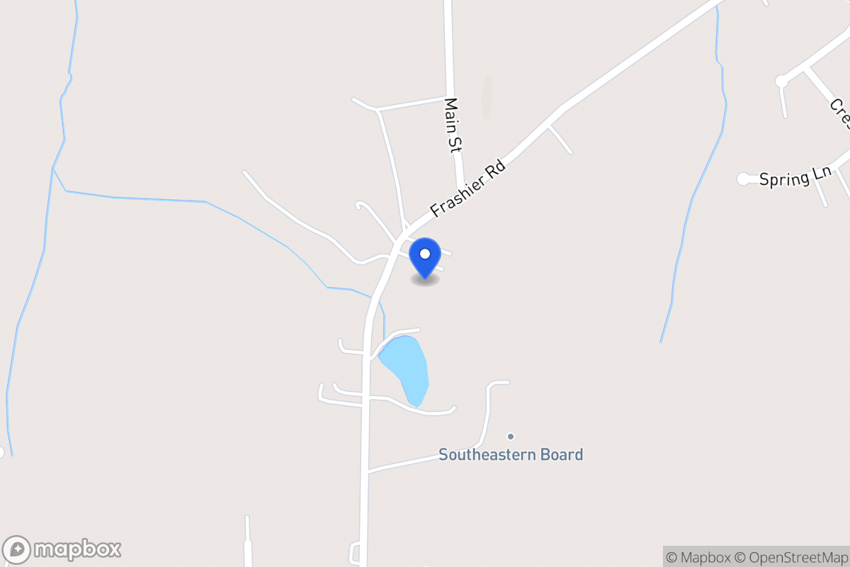 Map of 645 Frashier Rd
