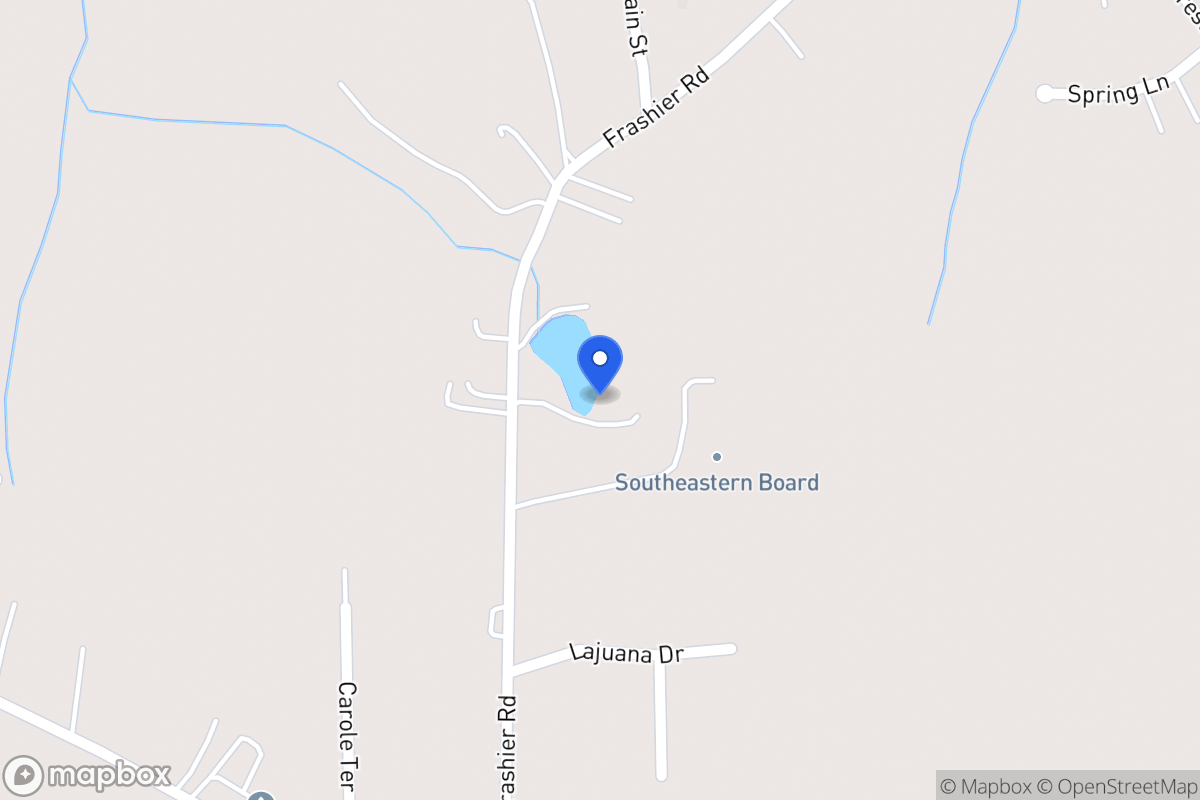 Map of 583 Frashier Rd