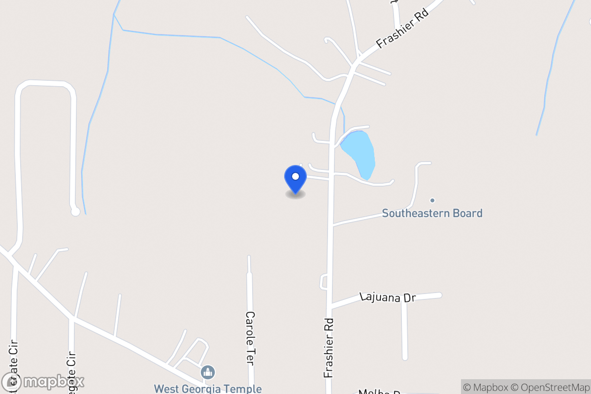 Map of 556 Frashier Rd