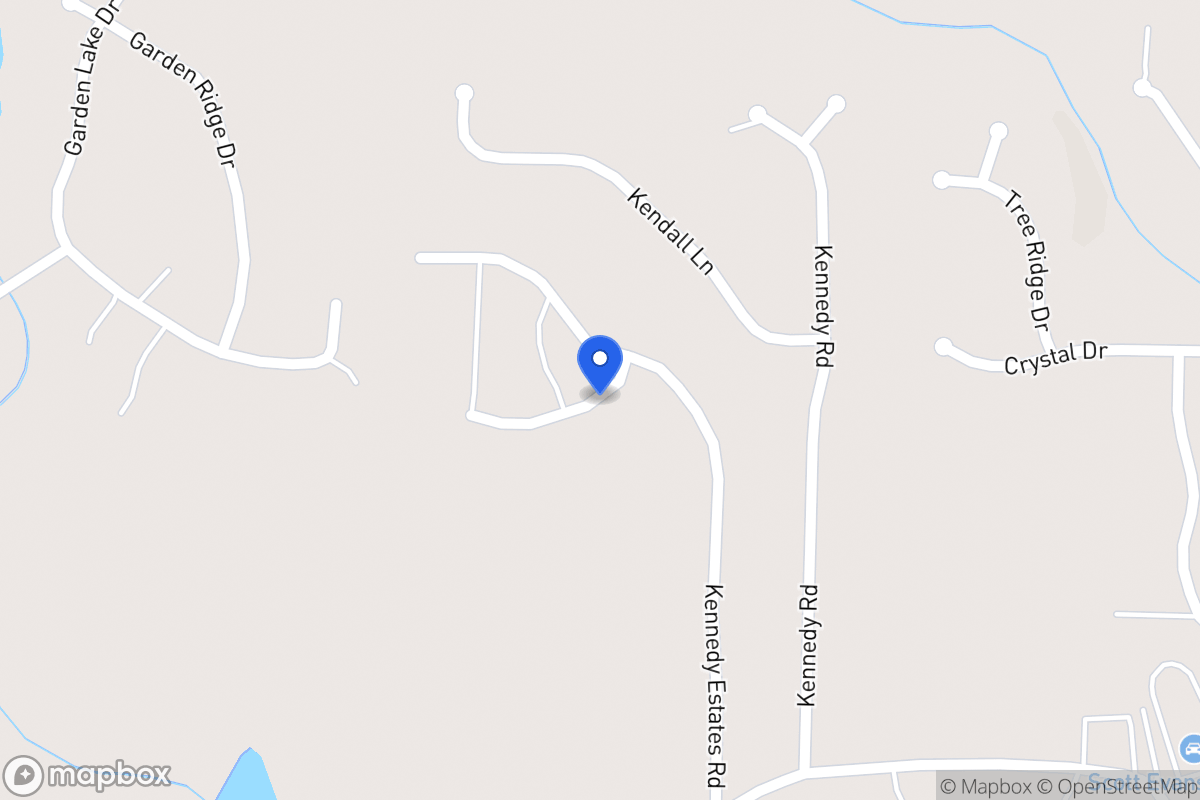 Map of 162 Kennedy Estates Rd