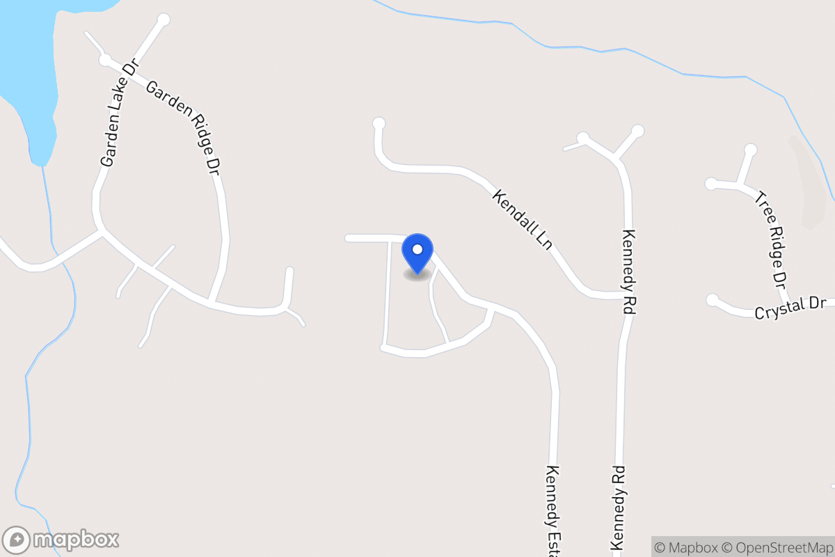 Map of 202 Kennedy Estates Rd