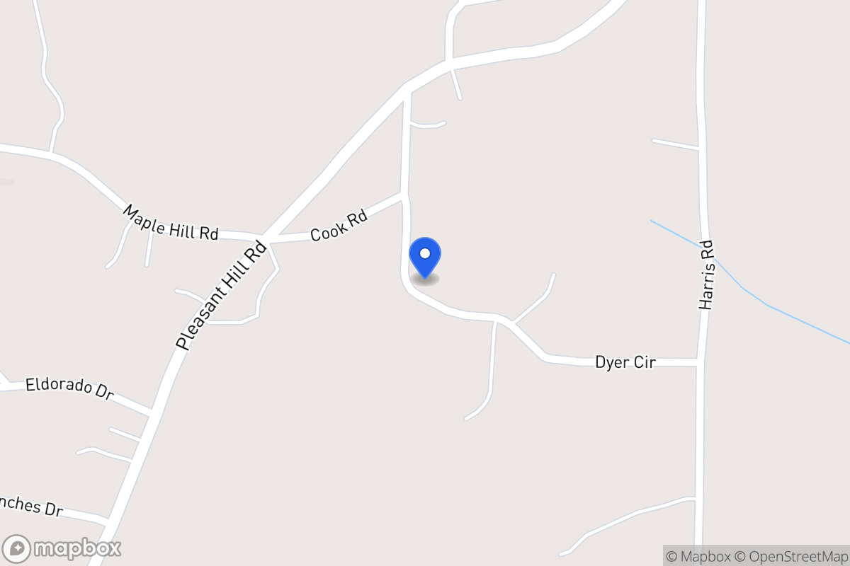 Map of 86 Dyer Cir