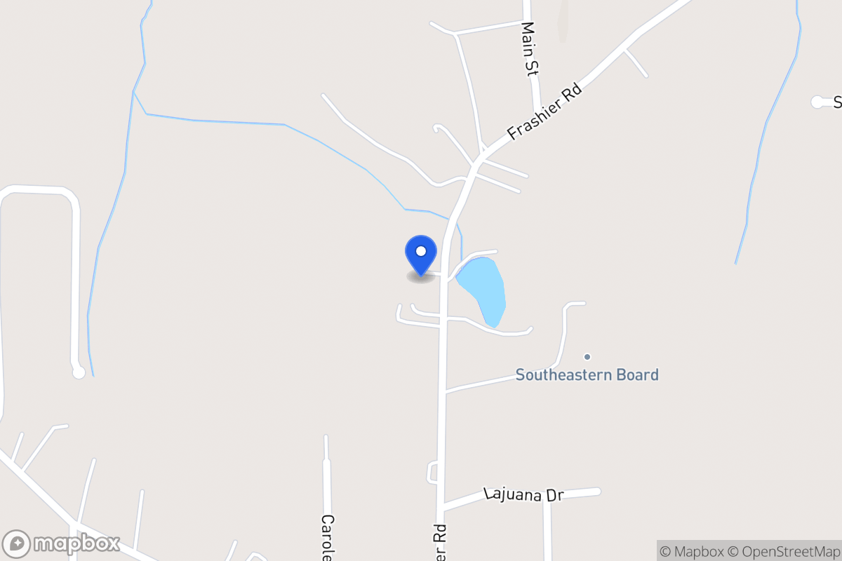 Map of 578 Frashier Rd