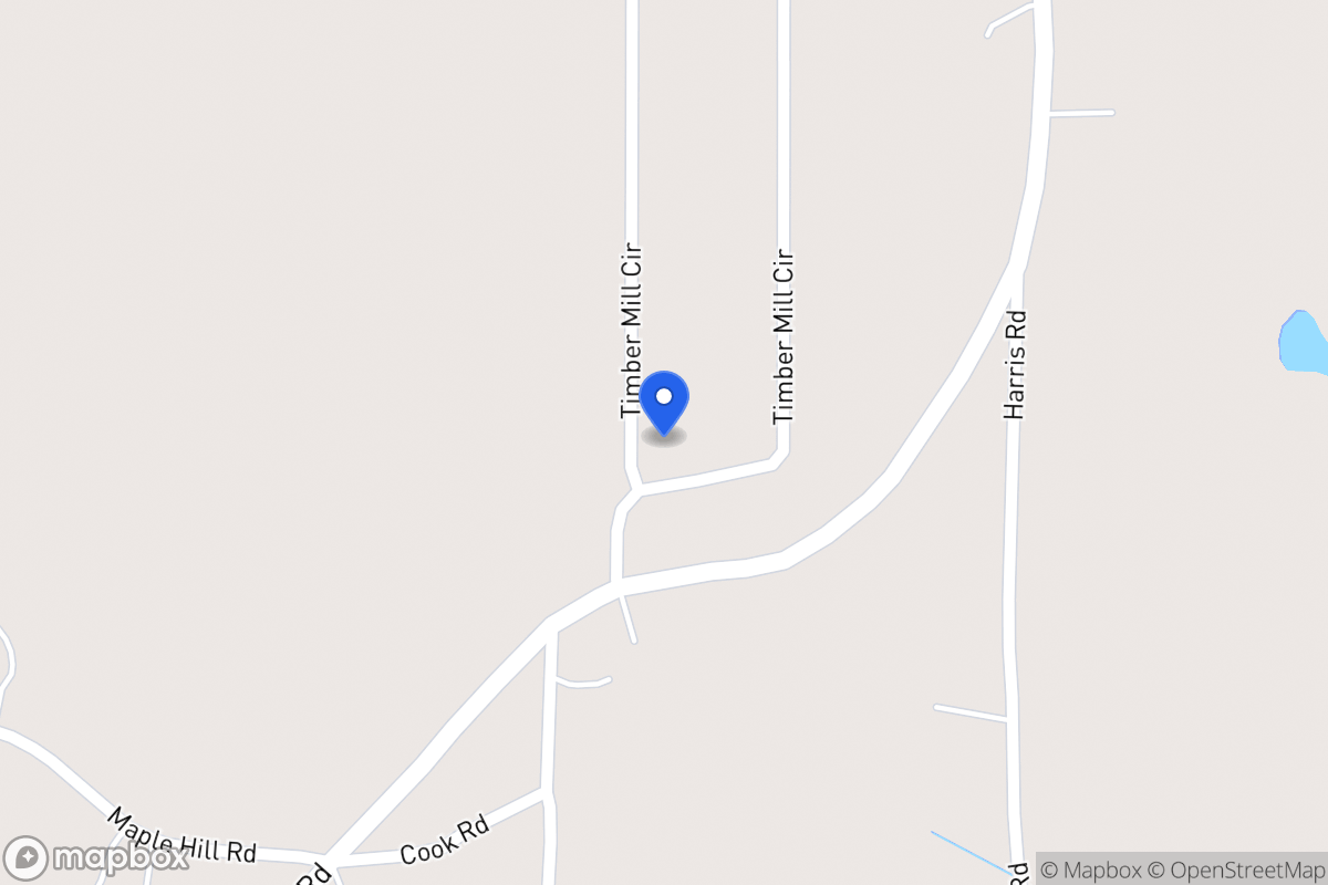 Map of 360 Timbermill Cir