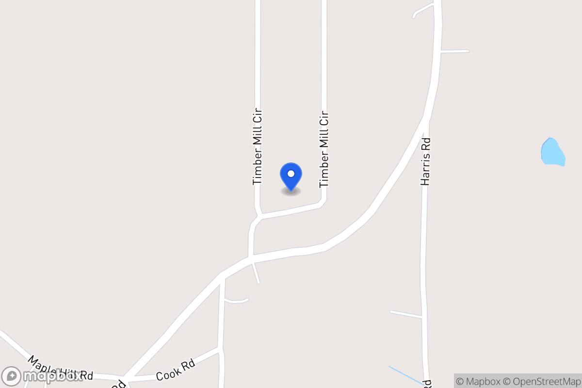 Map of 44 Timbermill Cir