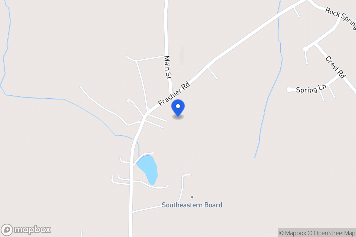 Map of 655 Frashier Rd