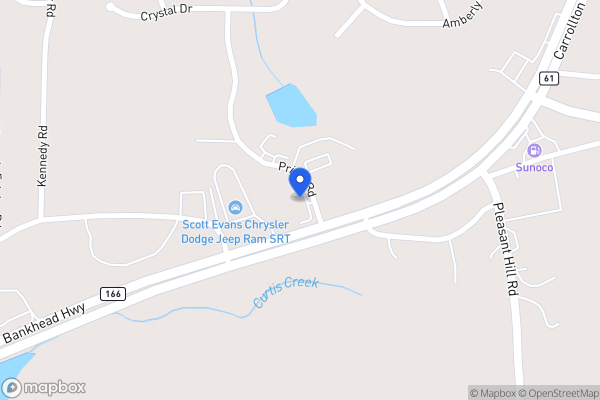 Map of 2310 E 166 Hwy