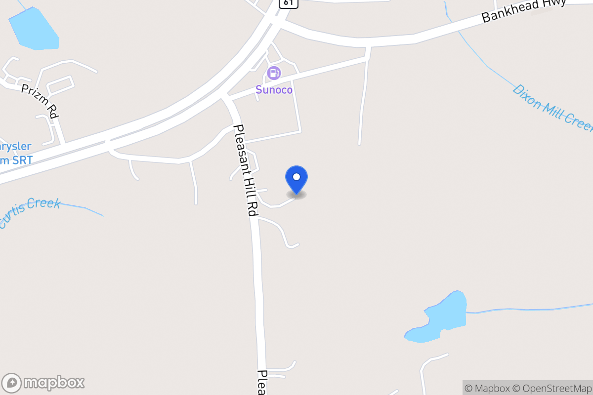 Map of Pleasant Hill Rd