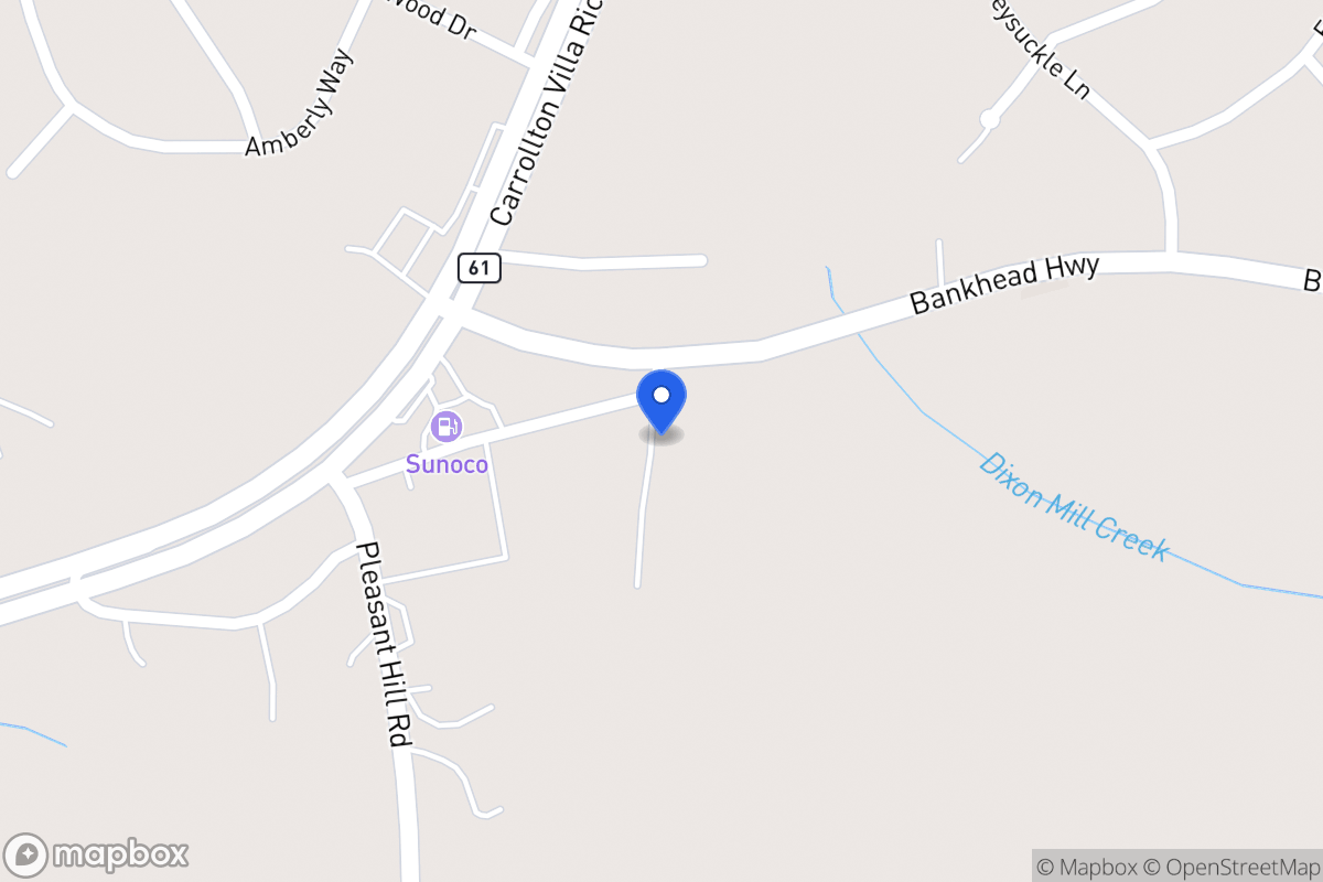 Map of 2551 Travis Hill Dr