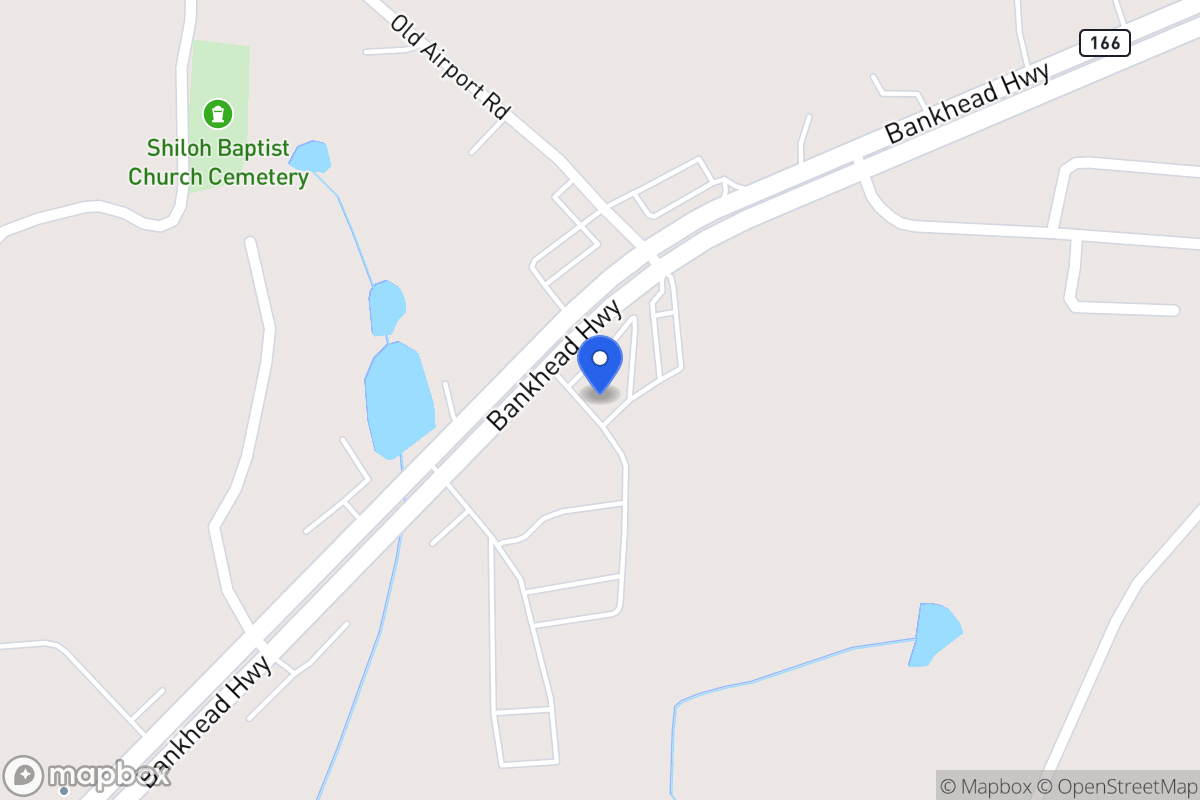 Map of 1633 Bankhead Hwy
