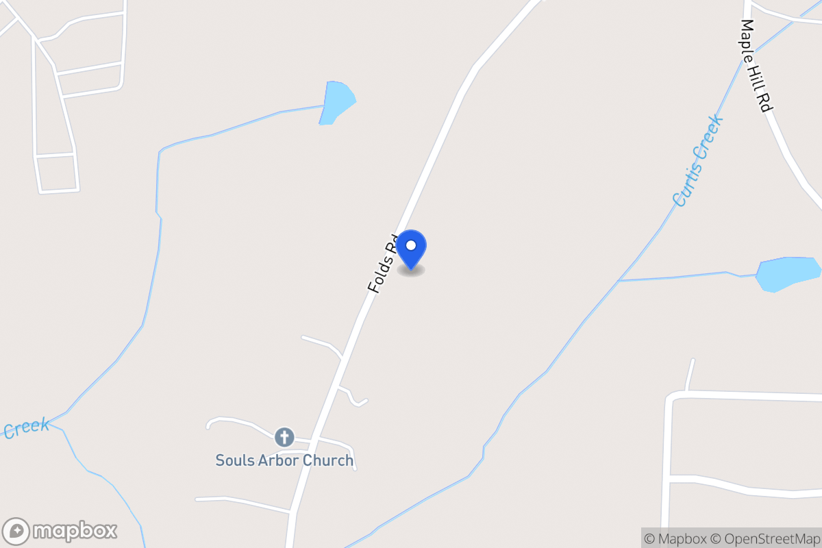 Map of 965 Folds Rd