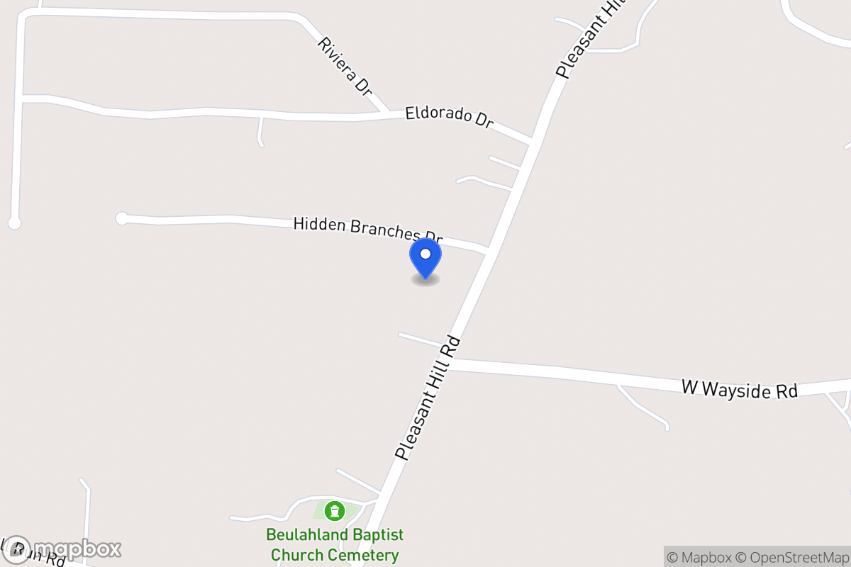 Map of 1812 Pleasant Hill Rd