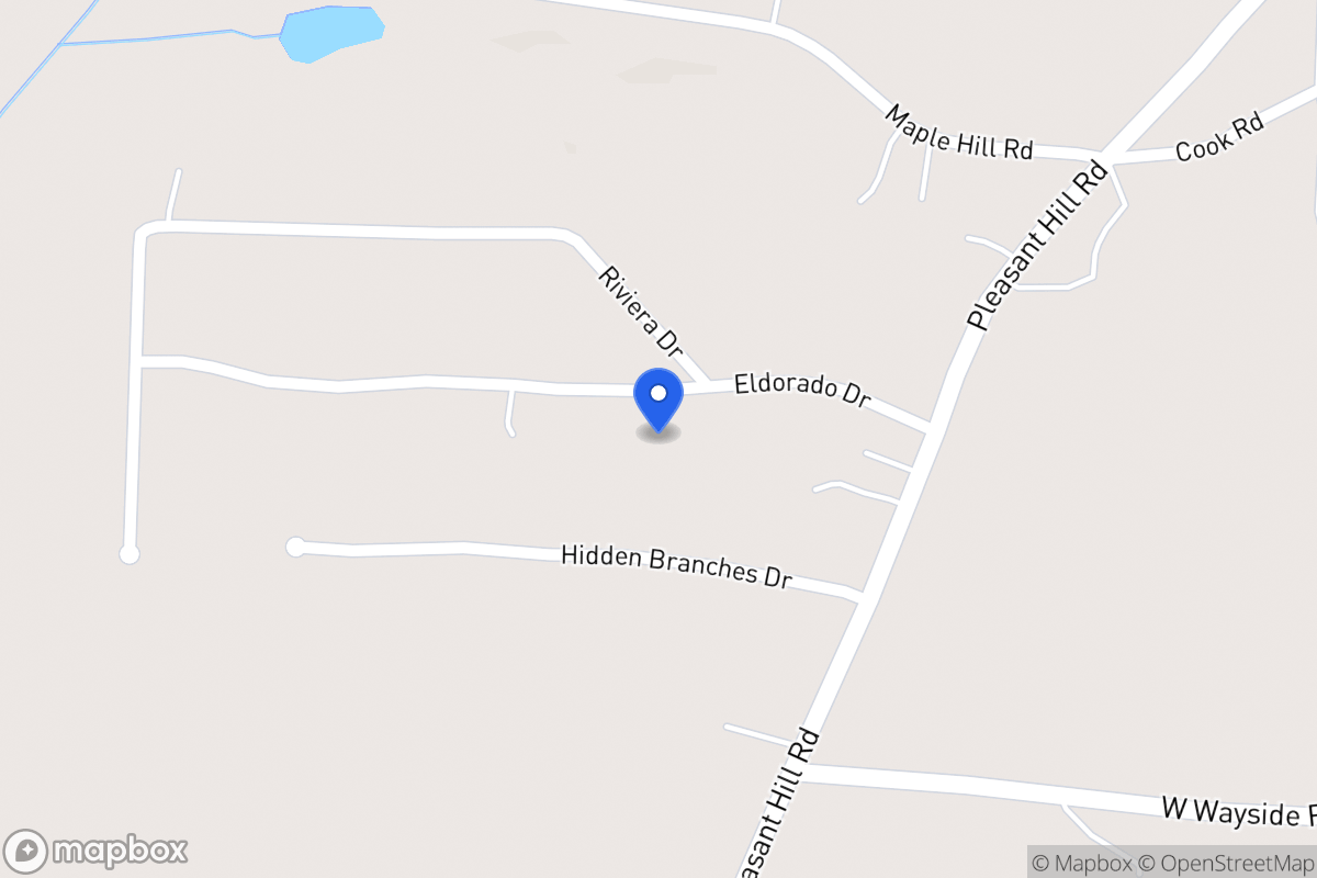 Map of 80 Eldorado Dr