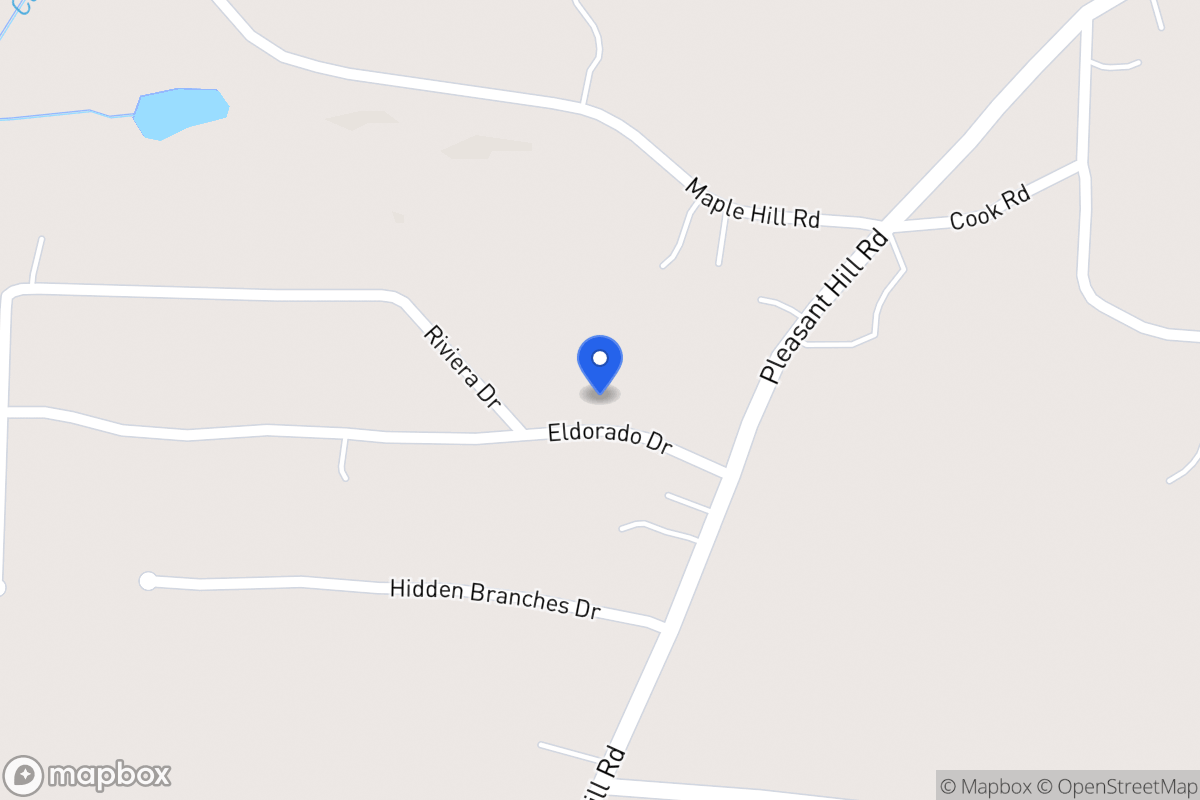 Map of 45 Eldorado Dr