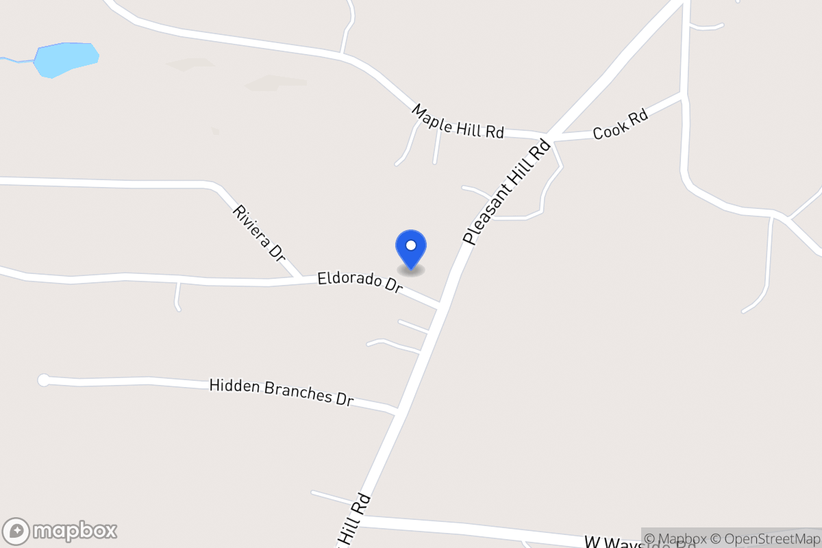 Map of 1892 Pleasant Hill Rd