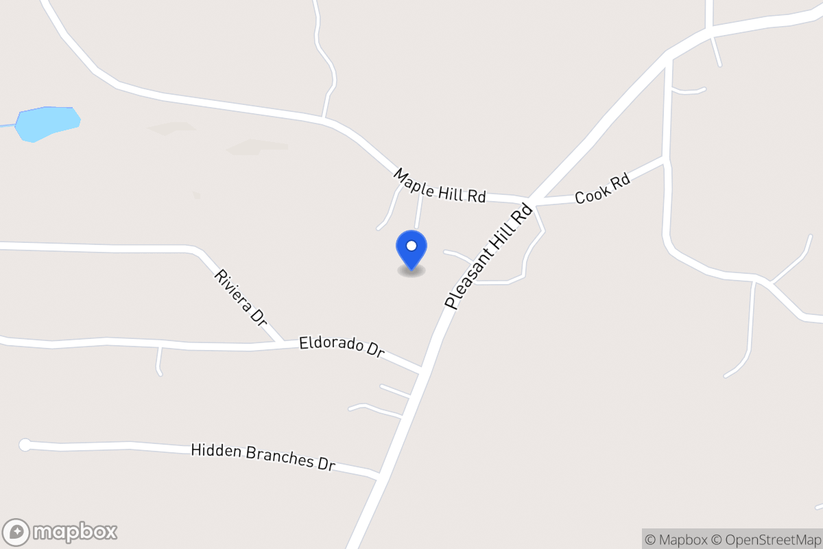 Map of 1926 Pleasant Hill Rd