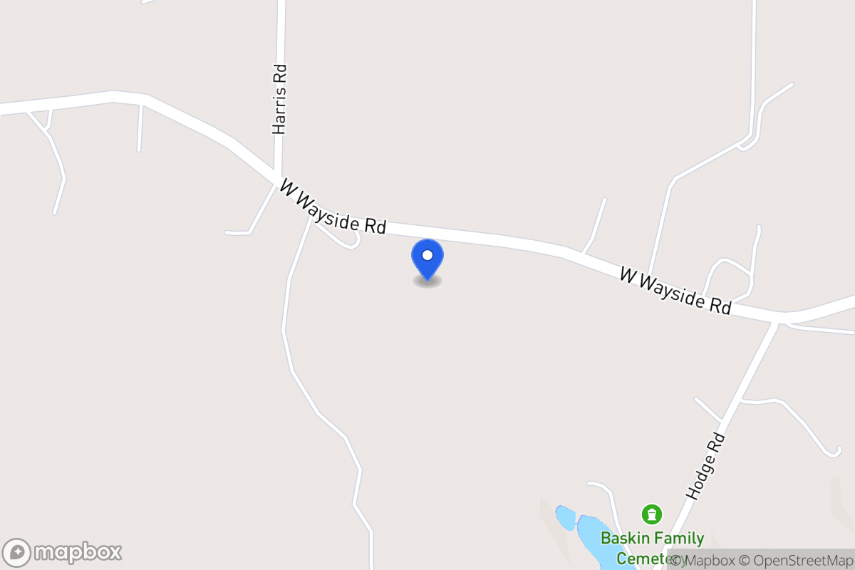 Map of 345 W Wayside Rd