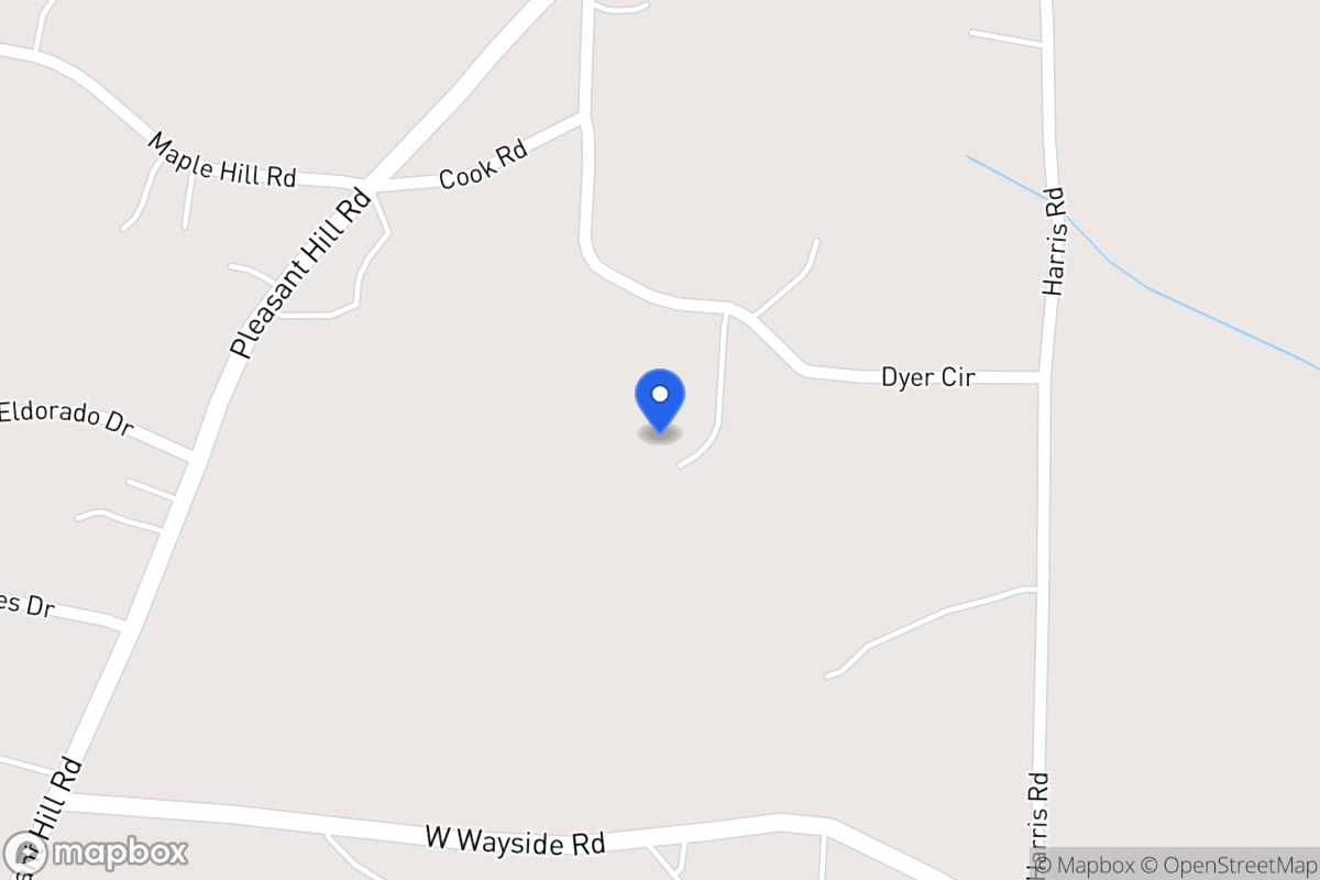 Map of 145 Dyer Cir