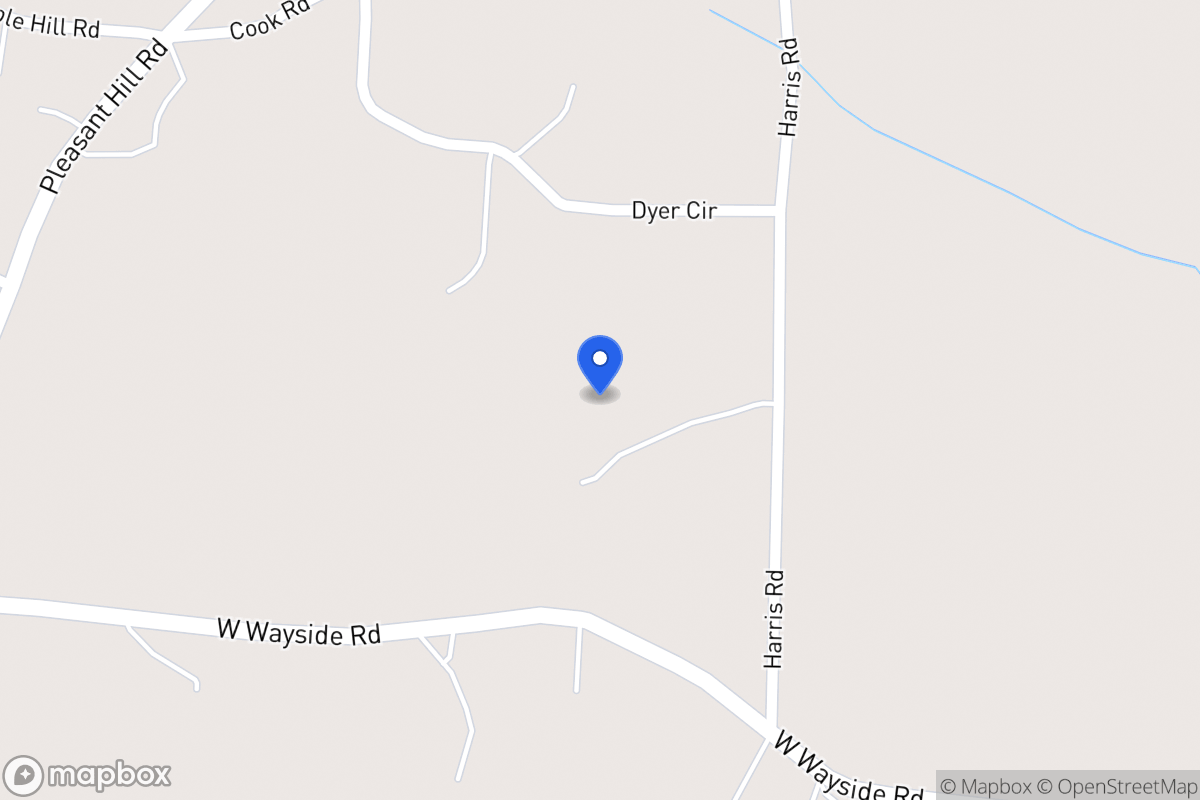 Map of 291 Harris Rd