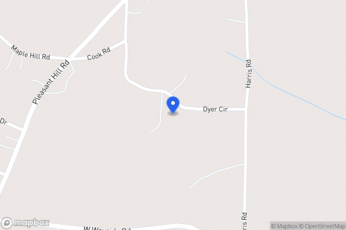 Map of 165 Dyer Cir